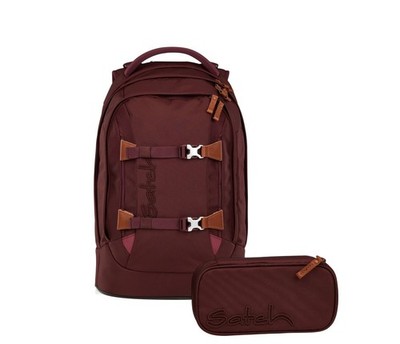 Satch Schulrucksack-Set PACK Nordic Ruby 2-teilig