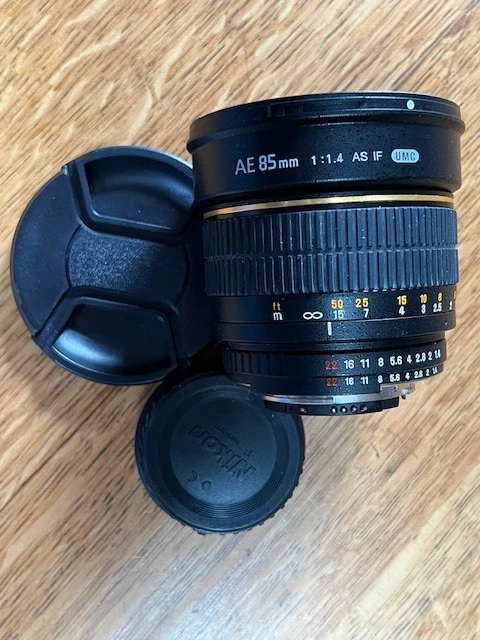 Nikon AI-S 85mm f/1.4 Camera Lenses for sale - eBay