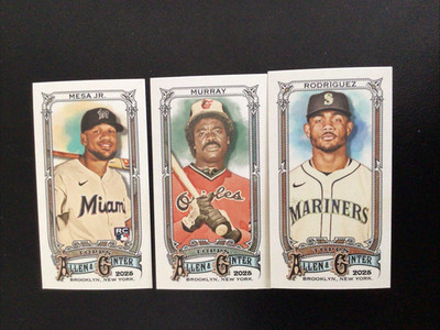 2025 Topps Allen & Ginter Mini A&G Back Rodriguez Murray Mesa Jr. Free Shipping