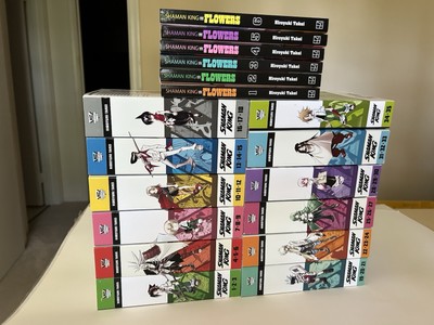 Shaman King Omnibus 1-12 and Flowers 1-6 English Manga COMPLETE | eBay