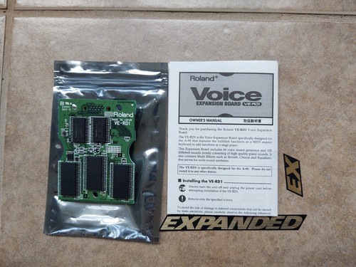 Roland VE-RD1 Expansion Board – Tested & Working USA Seller