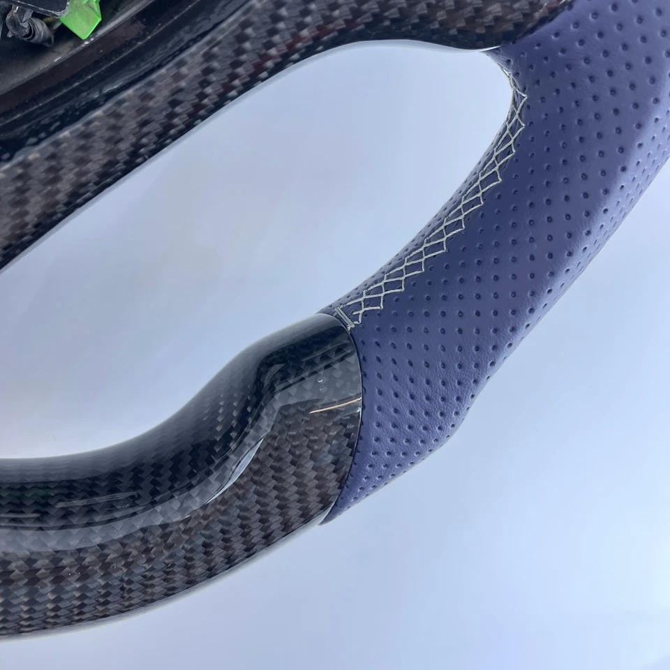 For Acura TSX 2009-2014 carbon fiber steering wheel/core/trim/Paddle shifters - Image 4 of 4