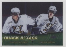 2000-01 Topps Chrome Combos Quack Attack ( ) Teemu Selanne Paul Kariya HOF 0c1o