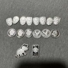 24 G Grams Of .999 Silver This Is For The Lot, Silver Bullion Bars Rounds