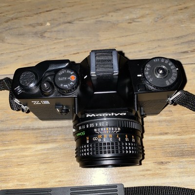 Mamiya ZE 35mm Film Camera with Mayima Secor E 50mm with Strap | eBay