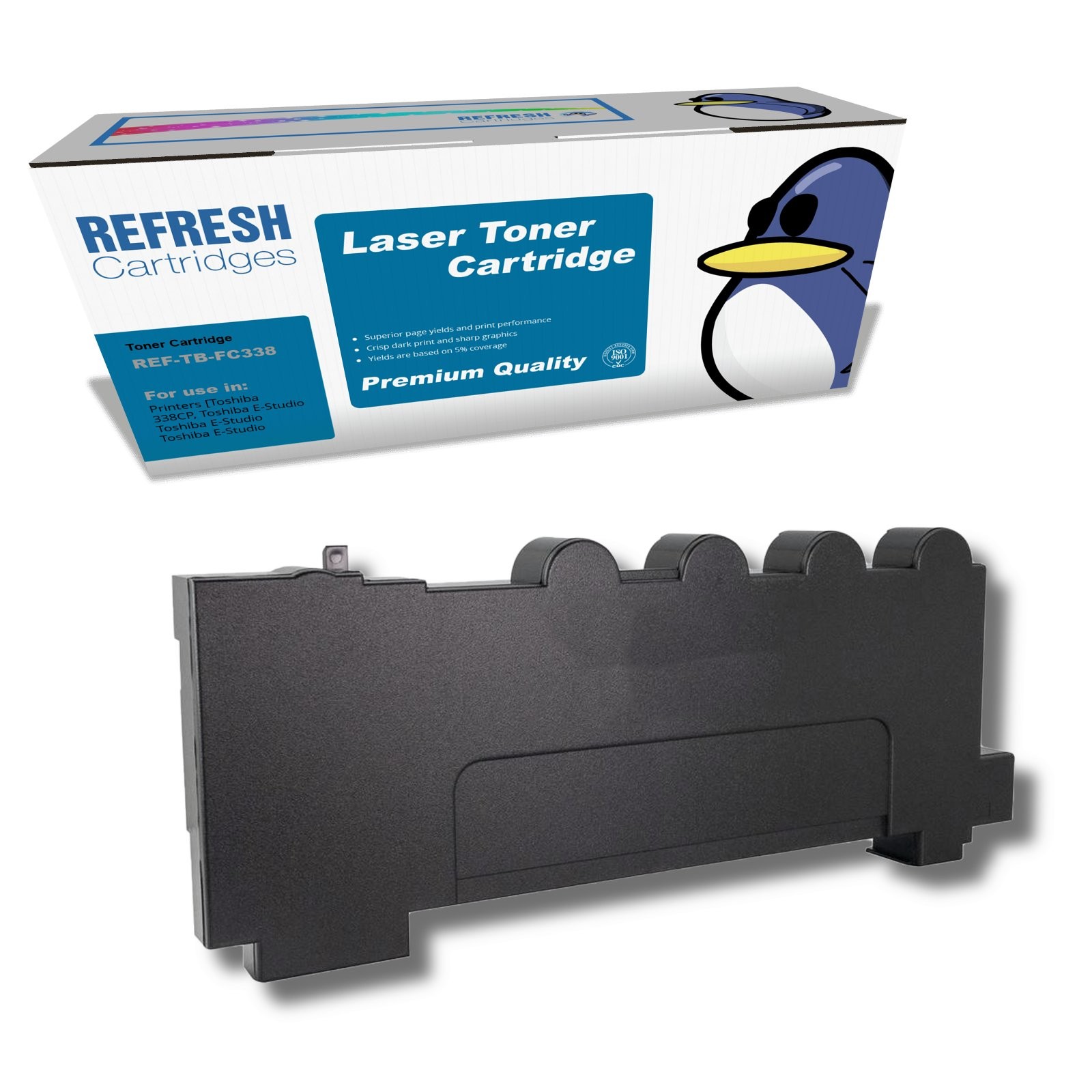 Refresh Cartridges Maintenance TB-FC338 Toner Compatible With Toshiba Printers