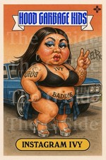 "Hood Garbage Kids" Series 3  4 PACK Of 2.5 X 3.5 Stickers 