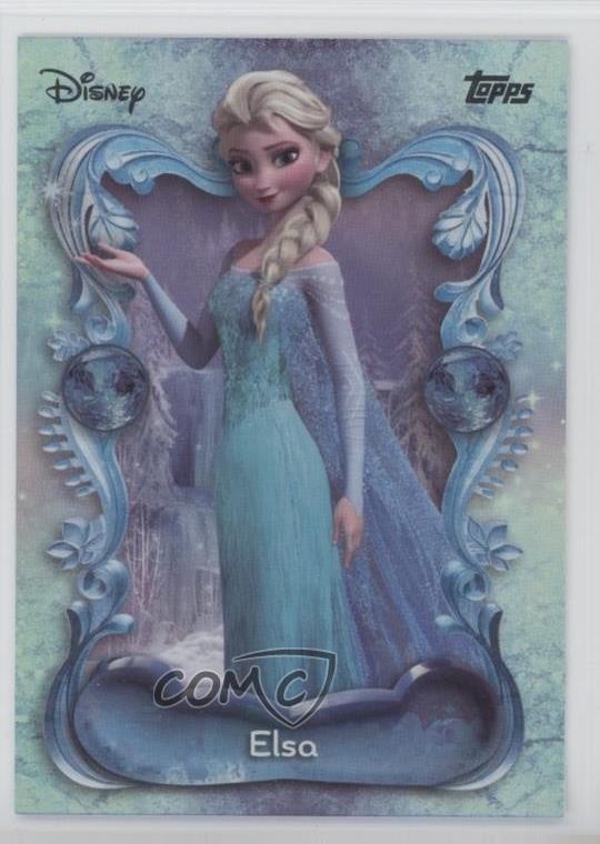 2025 Topps Disney Wonder Frozen Character Variation Elsa #F-1 1in8