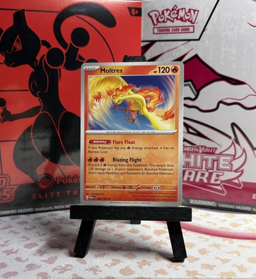 #ad Pokemon 151 NON Holo Rare Moltres 146 165 DECK EXCLUSIVE $6.99