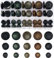 105Pcs Mixed Sewing Buttons,5 Color 4-Hole Craft Buttons,3 Size 15mm, 20mm, 25m