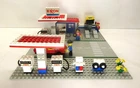 Lego Vintage LL City   #6375-Gas Station 100% parts & figs-no manual (1980)-read