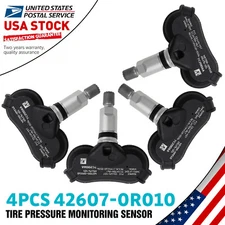 42607-0R010 (4) TPMS Tire Pressure Monitor Sensor For Toyota Highlander 2014-19