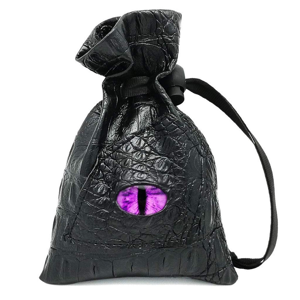 Haxtec Dragon Dice Bag Small Drawstring Leather DND Dice Pouch