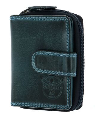 CHIEMSEE Leather Wallet Geldbörse Petrol petrol Neu