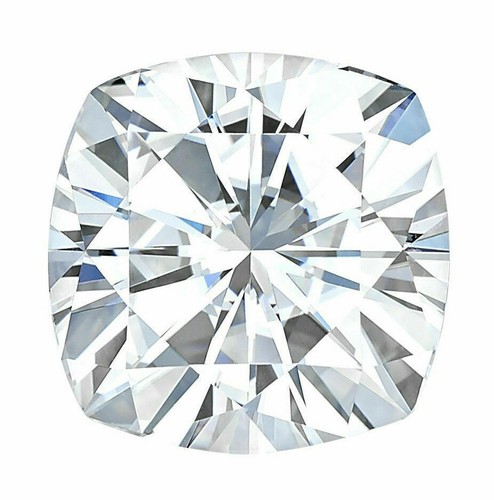 White Cubic Ziconia Cushion Cut 8 & 12 mm Loose Stones Very Best Quality - Picture 2 of 4