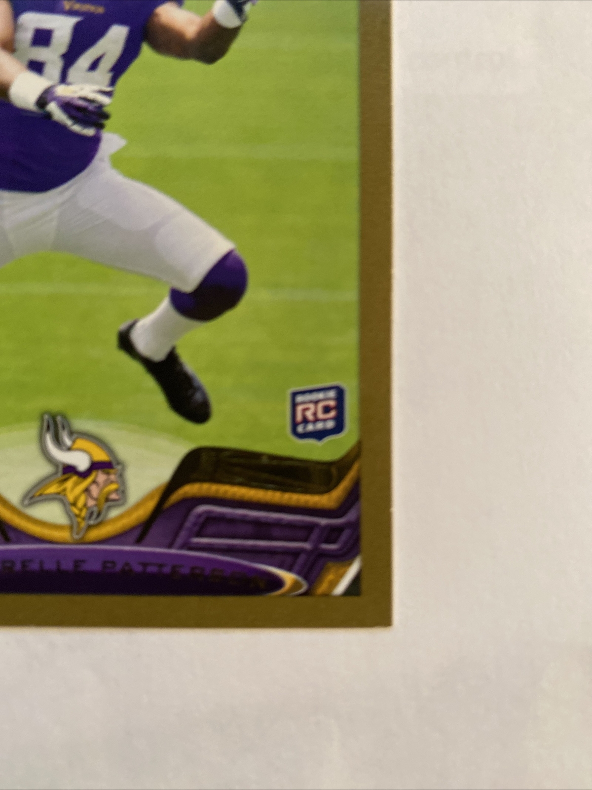 CORDARRELLE PATTERSON 2013 Topps GOLD PARALLEL RC 386 ROOKIE Falcons eBay