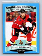 2019-20 O-Pee-Chee #641 Scott Sabourin Marquee Rookies Blue