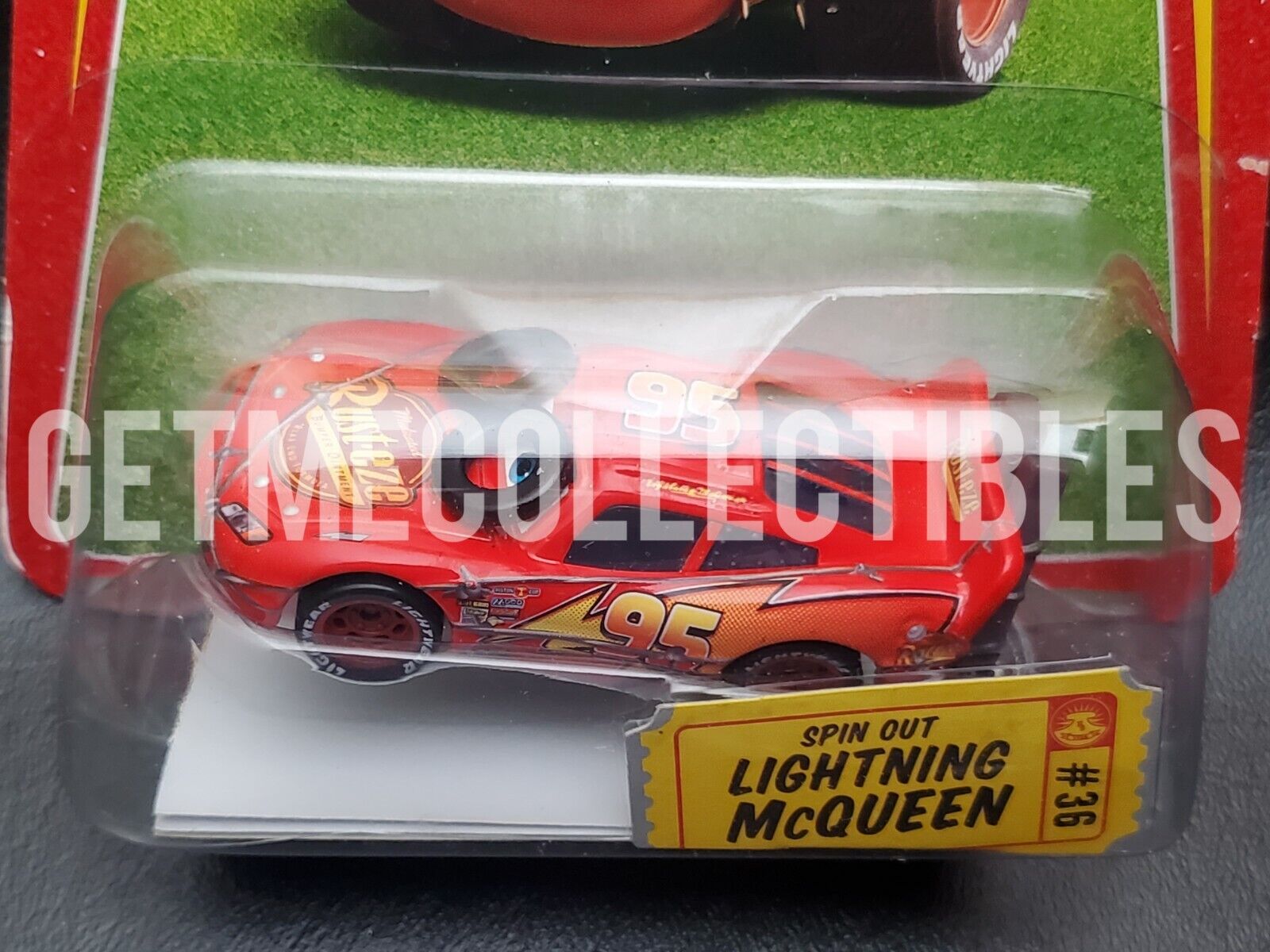 DISNEY PIXAR CARS LOOSE WET LIGHTNING MCQUEEN SAVE 6% GMC 8