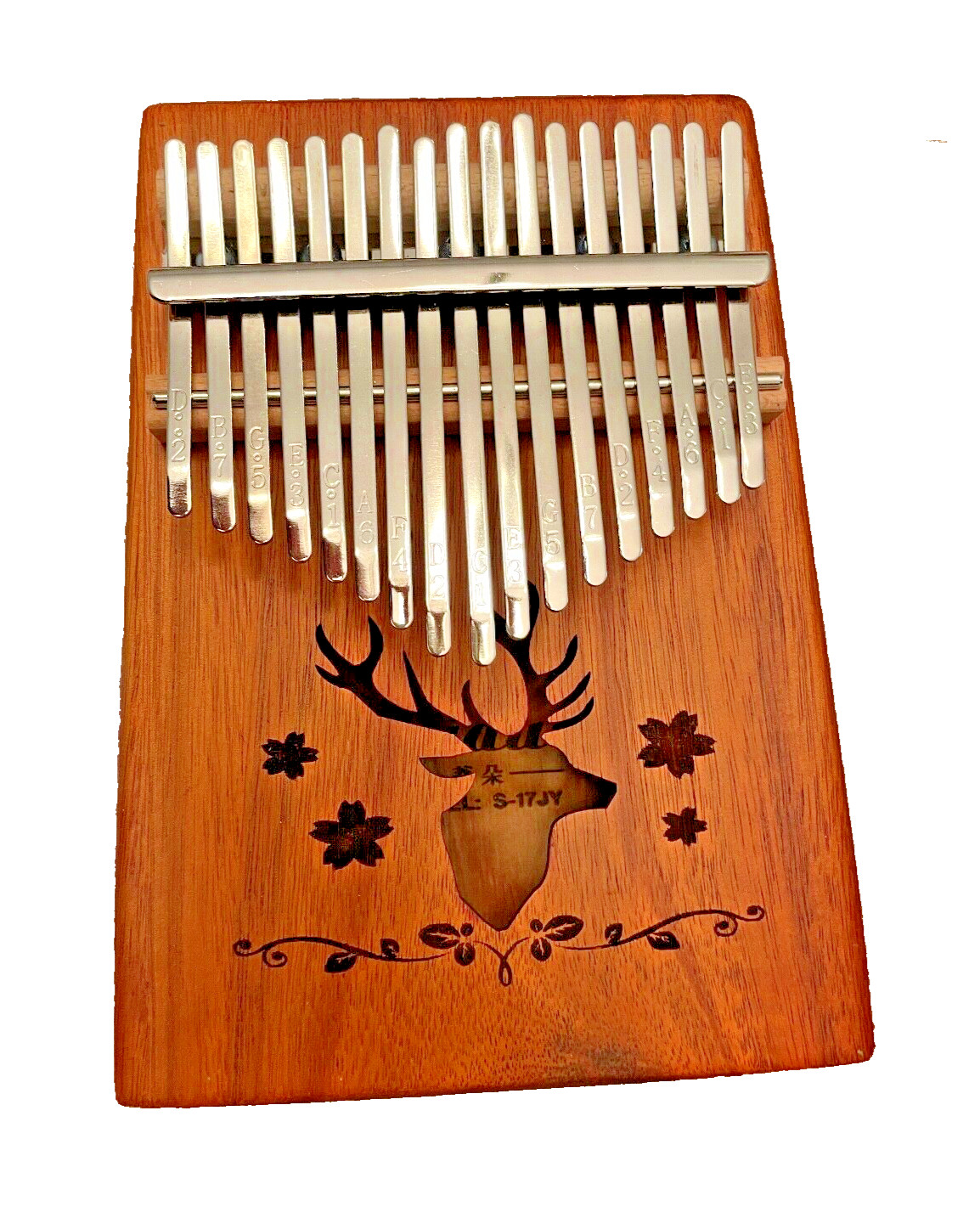 Kalimba 17 tasti pollice pianoforte dito legno tastiera strumenti musicali nuovo con scatola