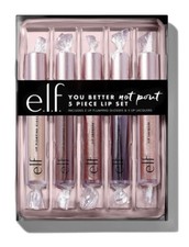 e.l.f. You Better Not Pout 5 Piece Lip Set, N...