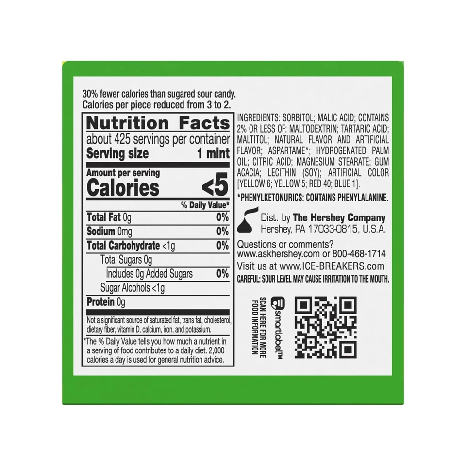 Rompehielos Sours Verde Manzana, Mandarina y Sandía Sabor Sin Azúcar Foto 3 de 4