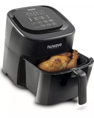 NuWave #37001 6-Qt Digital Air Fryer. 1800W - Black - Fast Free  eBay
