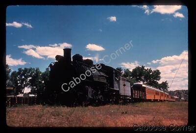 D&RGW Eisenbahn #493 mit Ausflugszug 35mm Ektachrom Dia Al Chione C2-45