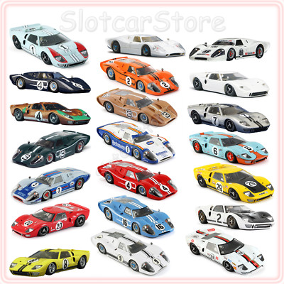NSR Ford GT40 MK I / II / IV Auto nach Wahl (1:32 analog Slotcar