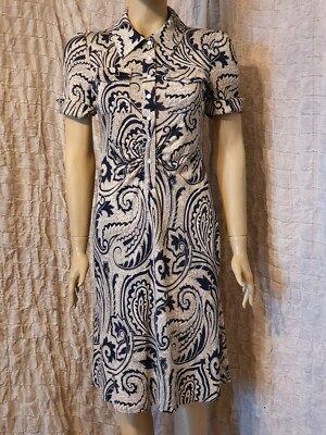 DVF Diane Von Furstenberg POLLY ANNA paisley short sleeve silk