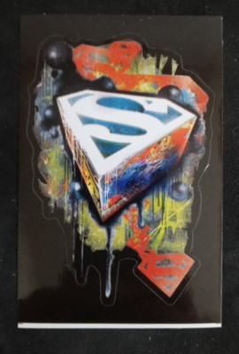 DC Comics Logo Series 3 Vending Sticker Superman 12 Of 15