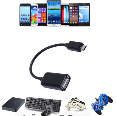 Micro USB  OTG Adaptor Adapter CableCord For Archos Arnova Tablet eReader_gm