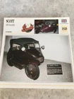 Scott 600 Sociable 1920 Motorcycle Card Collection Atlas UK