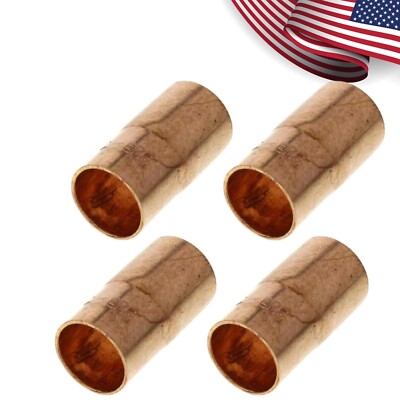 4 PCS 7/8'' X 3/4'' OD ACR FTGxC Copper Reducer - Easy Sweat Connection