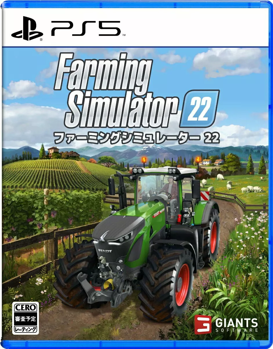 Farming Simulator 22 Playstation 5 PS5 Video Games From Japan