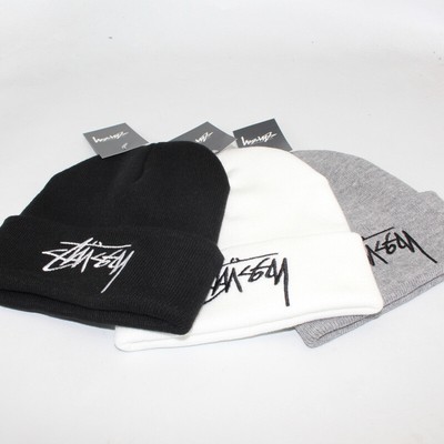 Unisex Trending Knit Cuffed Beanie Acrylic Watch Hat Winter Cap Pull On Closure