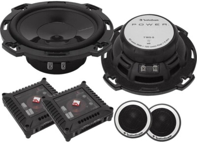 ROCKFORD FOSGATE POWER T165-S 6.5'' COMPONENT SPEAKERS TWEETERS BRAND NEW IN BOX