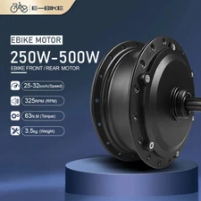 Electric Bicycle Motor 36V/48V 250W 350W 500W Front Rear Brushless Hub Motor