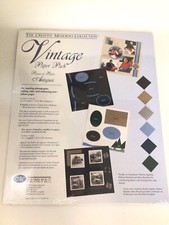 Creative Memories VINTAGE Paper Pack Cardstock Photo Mounting 12 Sheets 10  x12  