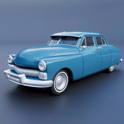 3D Printed RC CAR 1950S Mercury Eight 1/10 Body