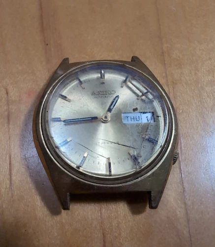 Vtg Seiko 6309-8679 Automatic 17 Jewels For Restoration repair parts