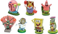 PennPlax Spongebob 7-Piece Officially Licensed Aquarium Ornament Set – Great ...