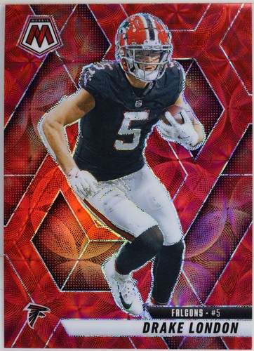 2025 Panini Mosaic Drake London #250 Red Scope Prizm