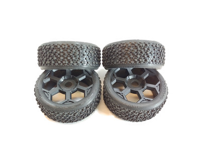NEW: 4x HPI Racing Vorza Flux TREDZ Causeway 1/8 Buggy Tires on