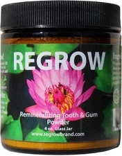 REGROW Remineralizing Tooth Powder - Stop Sensitive Teeth and Gums - Whiter T...