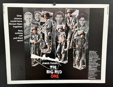 Original 1980 THE BIG RED ONE Half Sheet Movie Poster 22 x 28 - Classic! Beauty!
