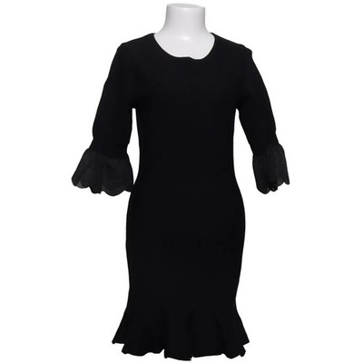 Lulu.Com, Kleid, Größe: S/M, Schwarz, Polyamid/Viskose, Einfarbig, Damen #6Ts