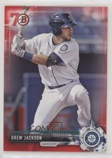 2017 Bowman Prospects Red 70th Anniversary Drew Jackson #BP99 0nr3