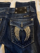 Miss Me Straight Women s Jeans 25 X 33 Angel ...