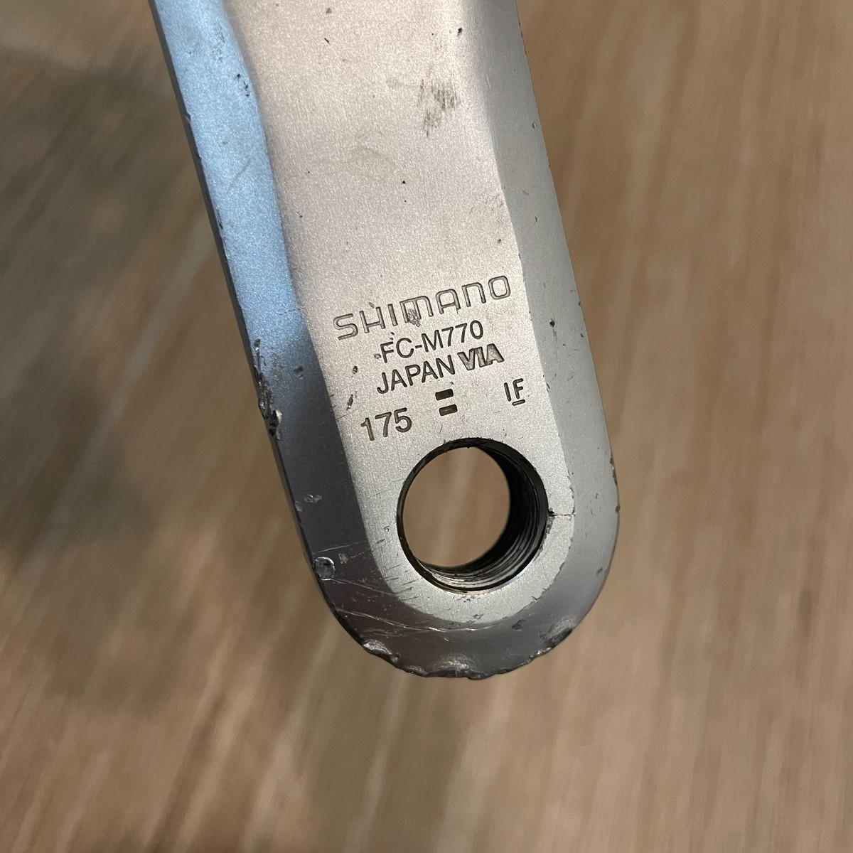 Shimano Deore XT FC-M770 Crankset 44/32/22T, Hollowtech II 9s