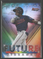 2021 Bowman's Best #BFV-26 Misael Urbina Bowman Future Vibrance